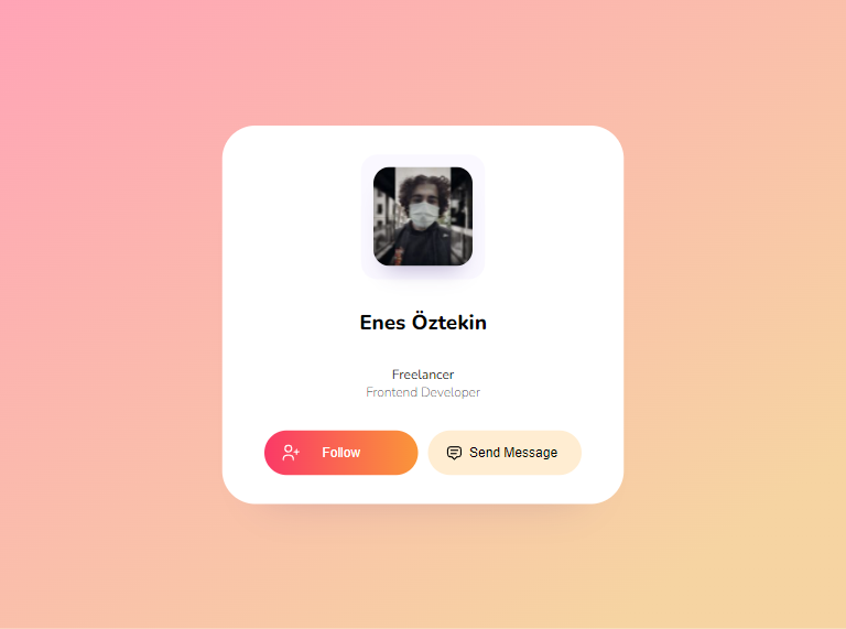 User Profile UI Preview